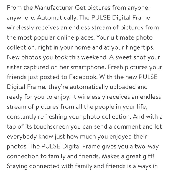 🆕 Kodak Pulse 7” Digital Frame SEALED In Box - Picture 6 of 10